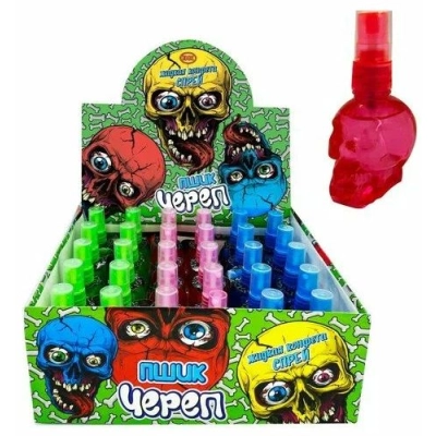 Пшик Череп 25мл 1*24 жидкая конфета