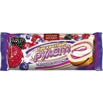 Рулет Русский Бисквит 175гр 1*14
