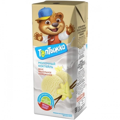 Коктейль Топтыжка 0,2 1*15 ВАНИЛЬ