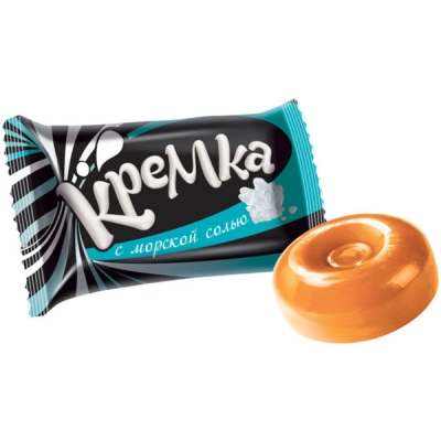 Кремка (НК663) 1кг 1*6 с морской солью Яшкино Карамель