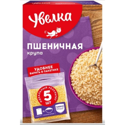 Пшеничная (915) 5*80гр 1*6 Увелка Коробка