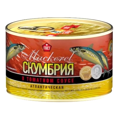 Скумбрия в т/с 240гр 1*24 КТК Сохраним Традиции ключ