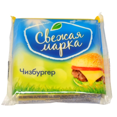 Сыр Свежая Марка тост 130гр 1*12