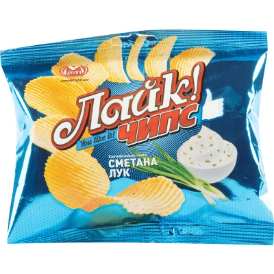 Лайк 50гр 1*25 чипсы  ШТУЧНО