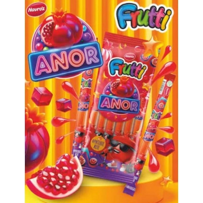 Желе Frutti Anor стики 70гр 1*24