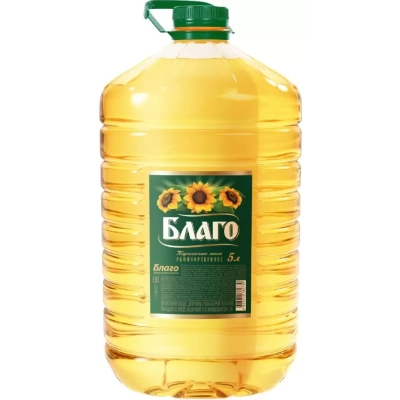 5л Благо 5л 1*3 масло подс.раф.