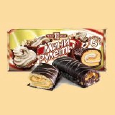 Мини-рулеты Русский Бисквит 175гр 1*15