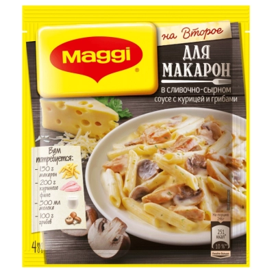 На второе (9519) смесь Карбонара 30гр 1*15 Магги