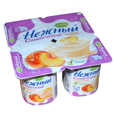 Нежный йогурт 1,2% 100гр*24 клубника