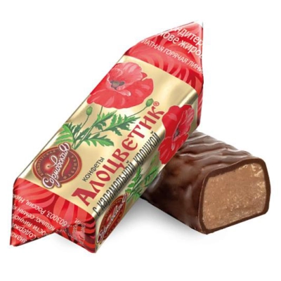 Алоцветик с кар.крошкой 1кг 1*8 СКФ Конфеты