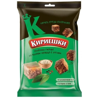 Кириешки 100гр 1*28 Большие сухарики