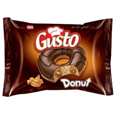 Кекс DONUT Gusto Карамель 35гр 1*24