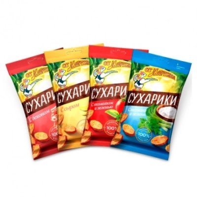 От Мартина ассорти 60гр 1*24 сухарики