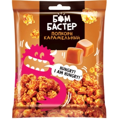 Попкорн Бомбастер (ВП121) Карамель 50гр 1*46