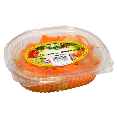 Салат 0,2 гр Спаржа с морковкой
