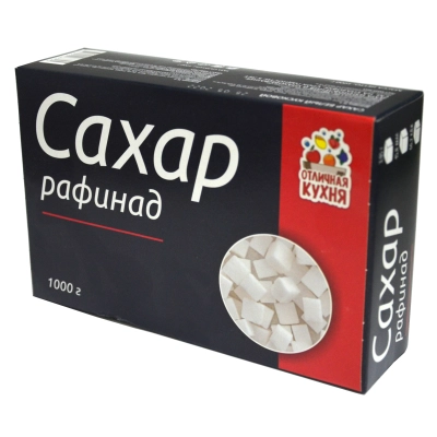 Сахар рафинад Русагро 1кг 1*20