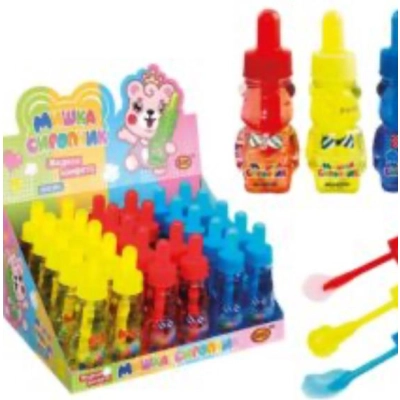Мишка сиропчик 28гр 1*30 жидкая конфета