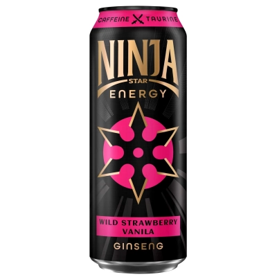 NINJA 0,45 ж/б 1*24 Земляника-ваниль