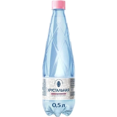 Вода Хрустальная 0,5л 1*12 негаз