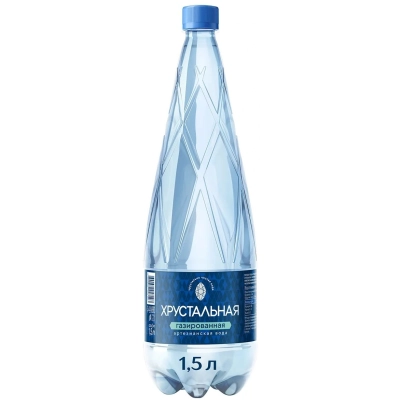 Вода Хрустальная 1,5л 1*6 газ
