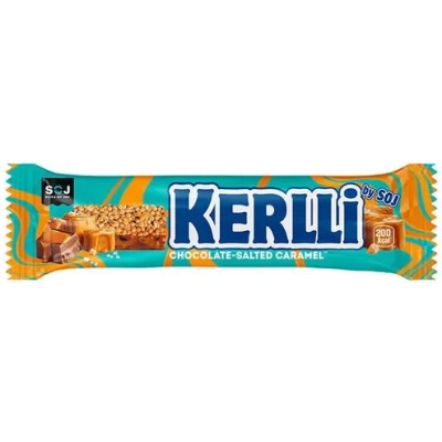 KERLLI Злаковый Солёная карамель 50гр 1*18 батончик