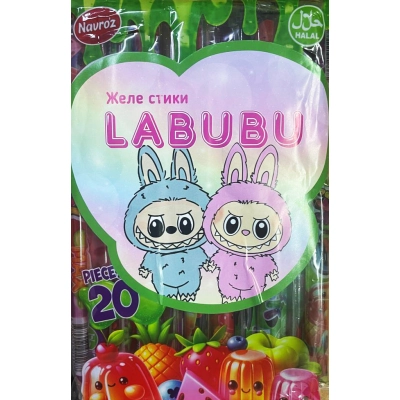 Желе Лабубу стики 30гр 1*20
