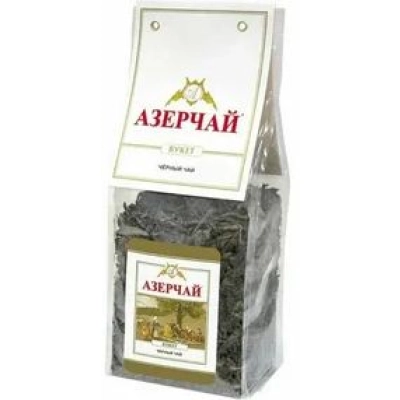 Азерчай 200гр 1*8 Букет чёрный крупный лист м/у