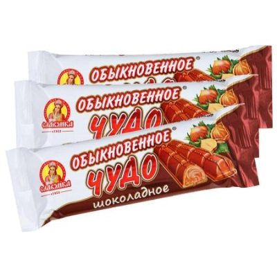 Чудо Обыкновенное 55гр 1*24 Шоколадное