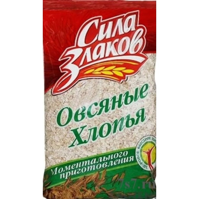 Овсяные хлопья (4020) Сила злаков 400гр 1*12 м/у
