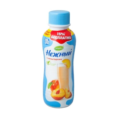 Нежный 285гр 0,1% 1*6 Питьевой персик