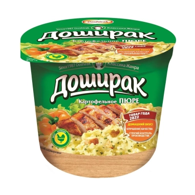 Пюре б\п Доширак 40гр 1*24 курица