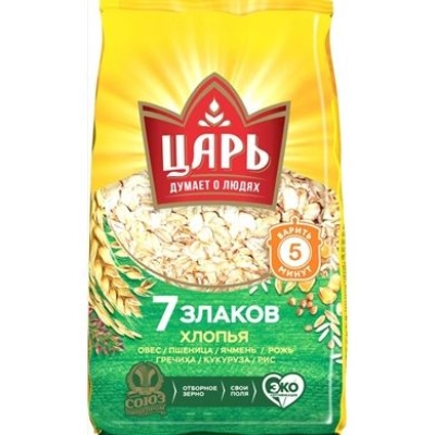7 злаков овсяные хлопья 
