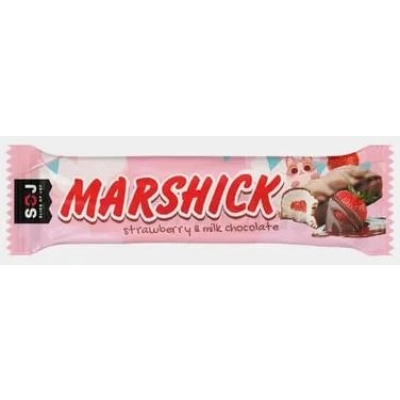 MARSHIK Клубника 30гр 1*16 батончик в молочном шоколаде