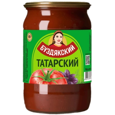 Соус БУЗДЯКСКИЙ 670гр 1*8 Татарский ст/б