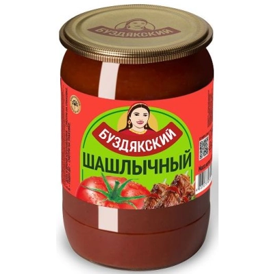 Соус БУЗДЯКСКИЙ 670гр 1*8 Шашлычный ст/б