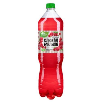 МОРС FRUKS 1,5 1*6 клюква-малина газированный