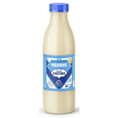 Молоко сгущ. ПЭТ 880гр 1*9 г.Рудня Любимая классика