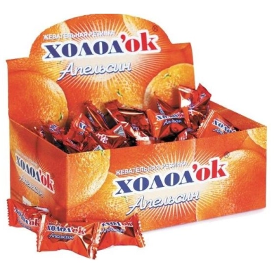ХОЛОДОК 3,5гр 1*100 Жевательная резинка с начинкой