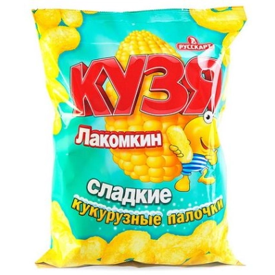 Кукурузные палочки КУЗЯ 38гр 1*30