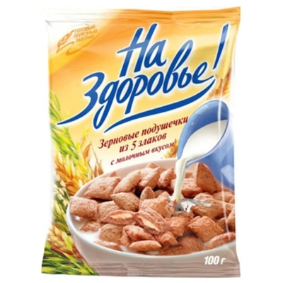 Подушечки На здоровье 100гр 1*40 (Кунцево)