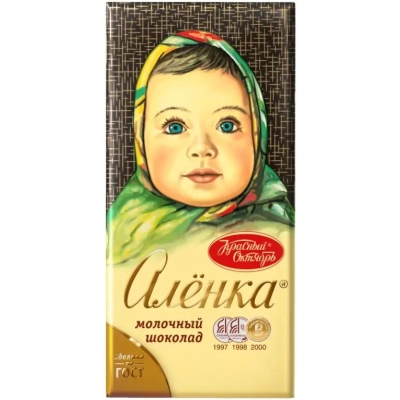 Аленка 75гр 1*16 Молочный
