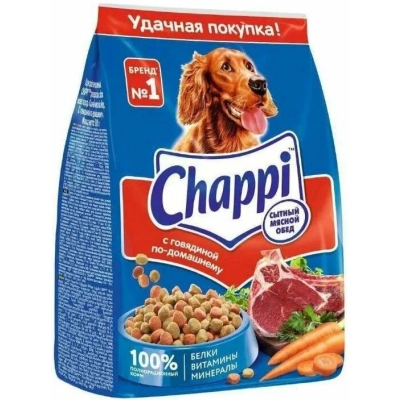 Чаппи 600гр 1*12 (синяя пачка)