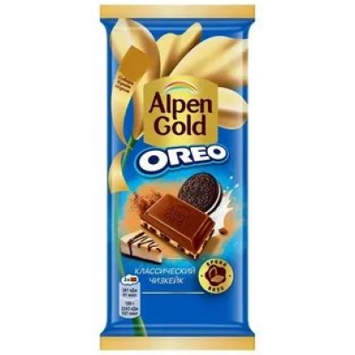Альпен Голд 85гр 1*19  ОРЕО Чизкейк