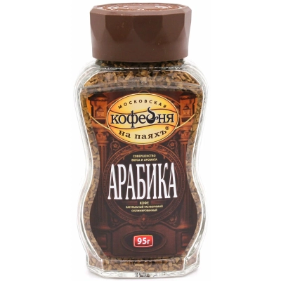 К.н.П. Арабика 95гр 1*12 стекло Акция