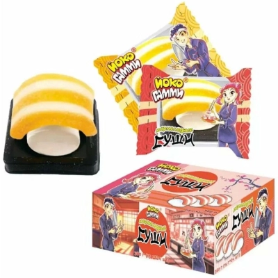 Суши мармеладные 15гр 1*24 мармелад+маршмеллоу