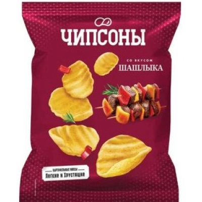 Чипсоны 40гр 1*28 ВЛОЖЕНИЕ