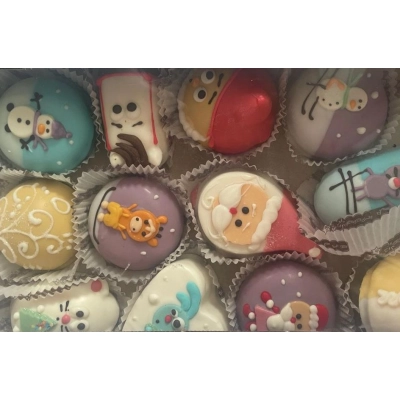 Виланки Новогоднее ассорти 600гр Пенза печенье+зефир