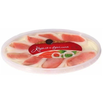 Ассорти 180гр Король и фрейлина (кальм+кета)