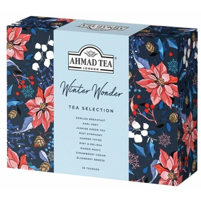 Ахмад Ассорти Зимнее чудо 36п 1*8 Подарочный чайный набор