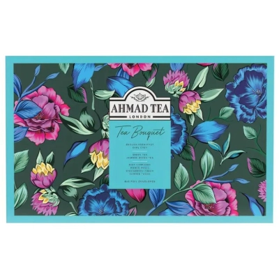 Ахмад Ассорти Чайный букет 40п 1*10 8 видов Подарочный чайный набор